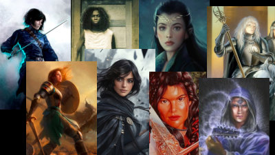 Fantasy heroines who aren't lovesick teenagers