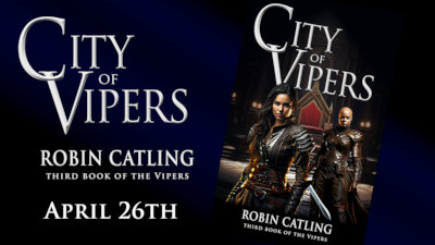 Series' Third Cover Reveal: City of Vipers